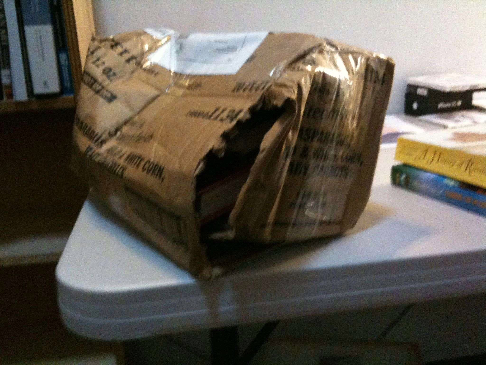 spedizione pacco disastroso