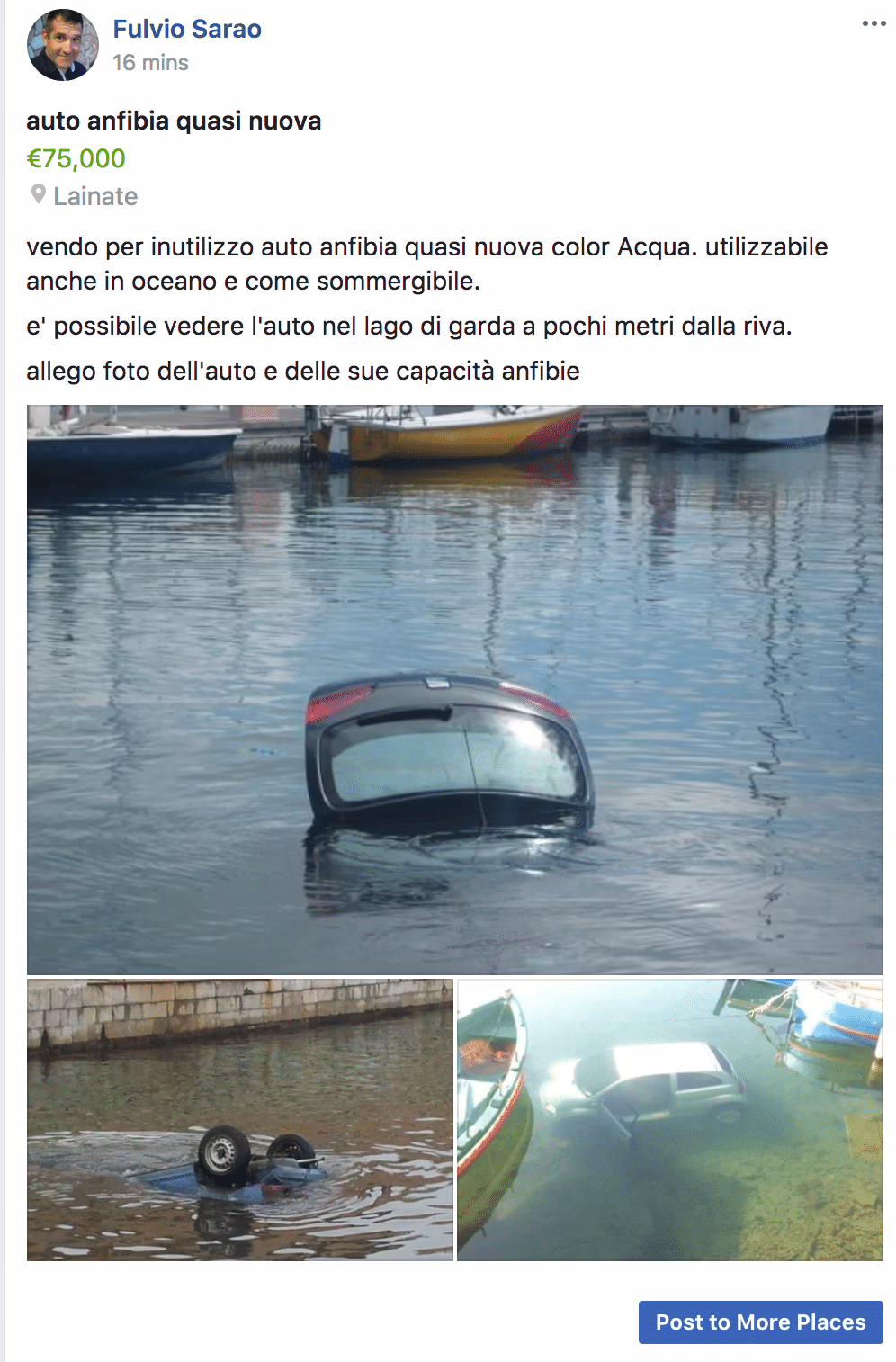 articolo in gruppo vendita