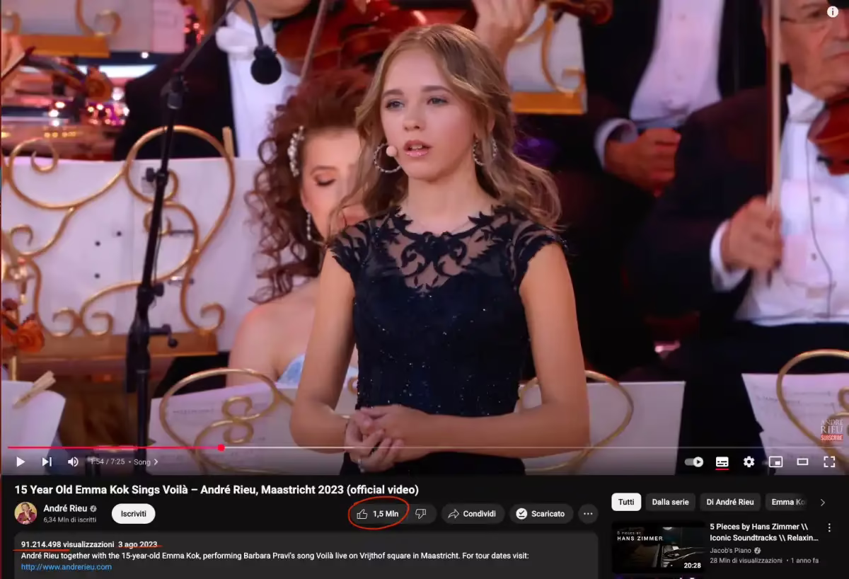 volià andrè rieu Youtube