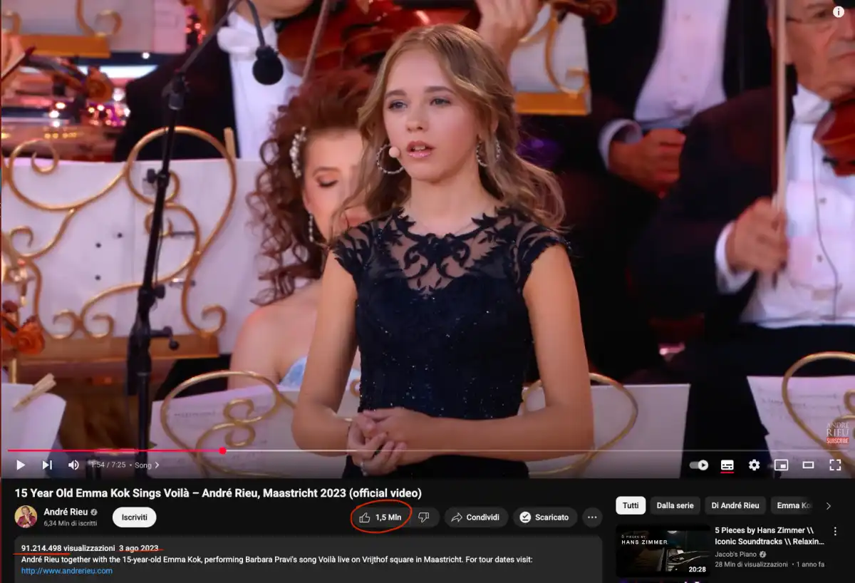 volià andrè rieu Youtube