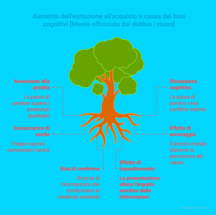 i Dubbi in fase di acquisto - motivazioni irrazionali